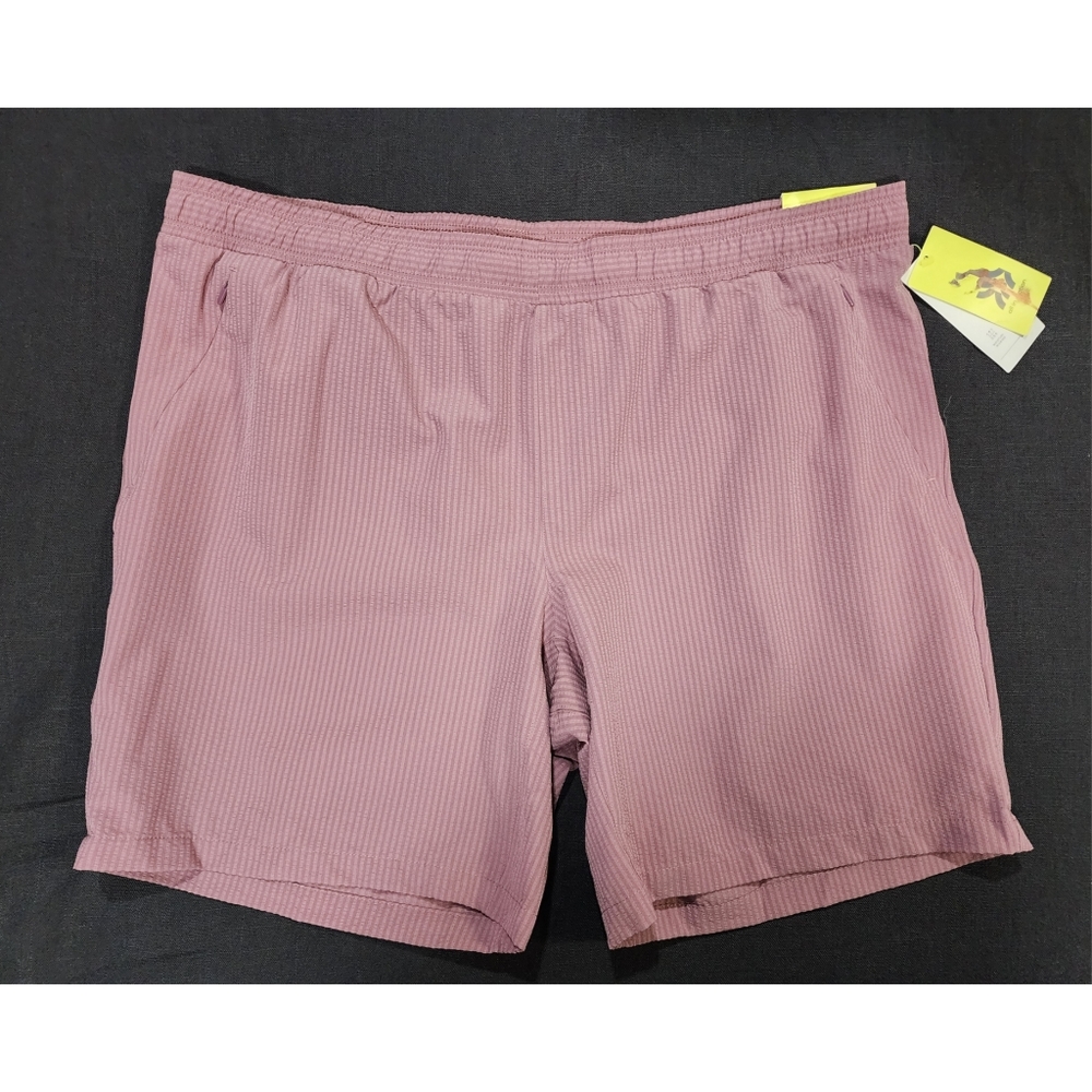 Men's Seersucker Shorts, Size 38, All In Motion, Moisture Wicking